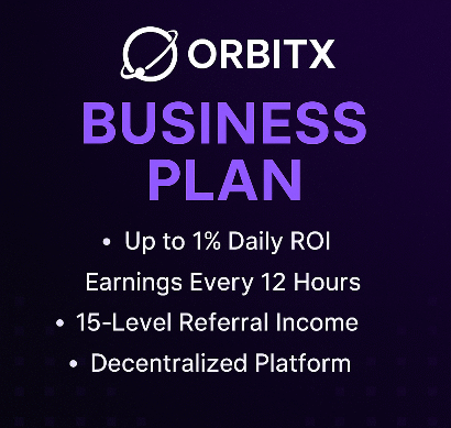 orbitx business plan